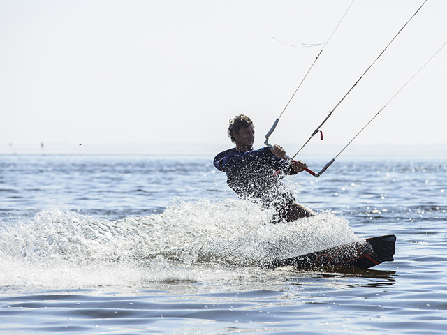 Surfer Ringkøbing Fjord