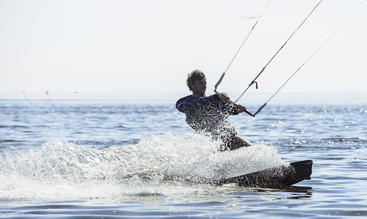 Surfer Ringkøbing Fjord