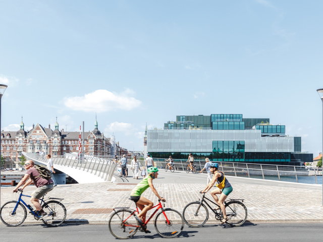 Lille Langebro Set Fra Langebrogade