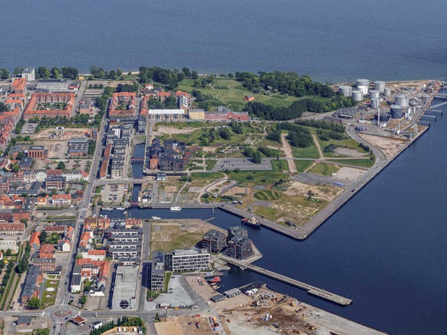 Luftfoto Kanalbyen