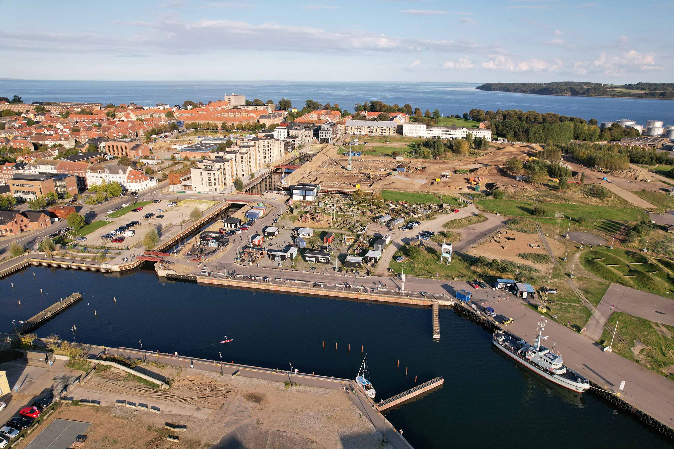 Kanalbyen Drone Steffen Stamp